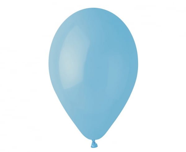 Balon lateksowy delikatnie niebieski pastel 12”