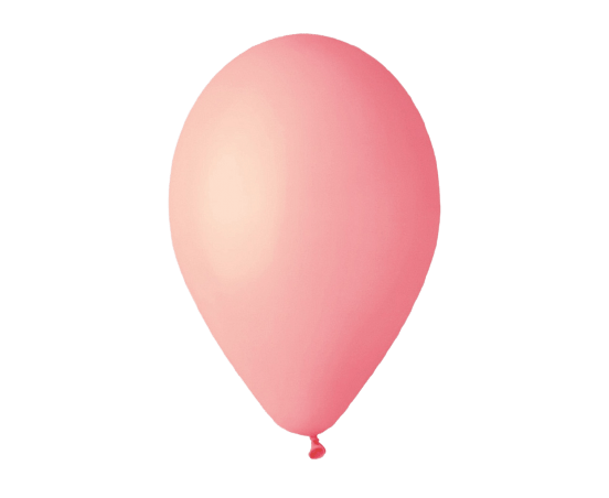 Balon lateksowy jasnoróżowy pastel 13”