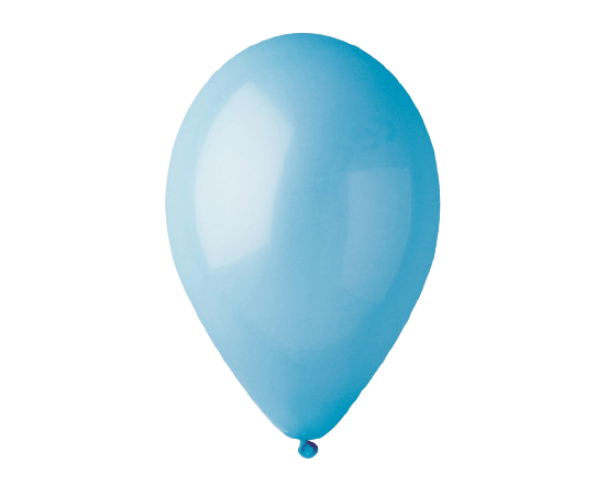 Balon lateksowy błękitny pastel 13”